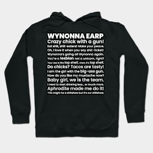 Wynonna Earp Quotes Hoodie